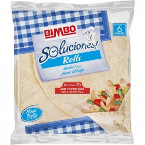 BIMBO Roll´s tortitas de harina 6 unidades 